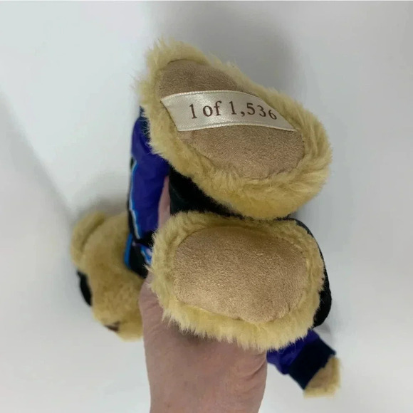 Dale Earnhardt Jr Nascar Racing Bear Oreo Ritz Blonde EXCELLENT CLEAN App. 14” - Picture 6 of 6